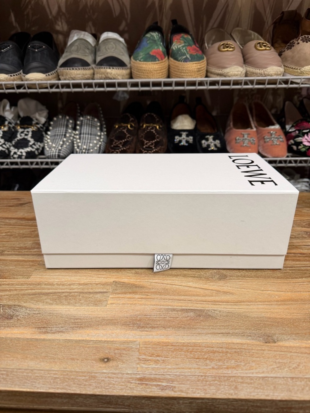 Loewe Women Shoes Box - White